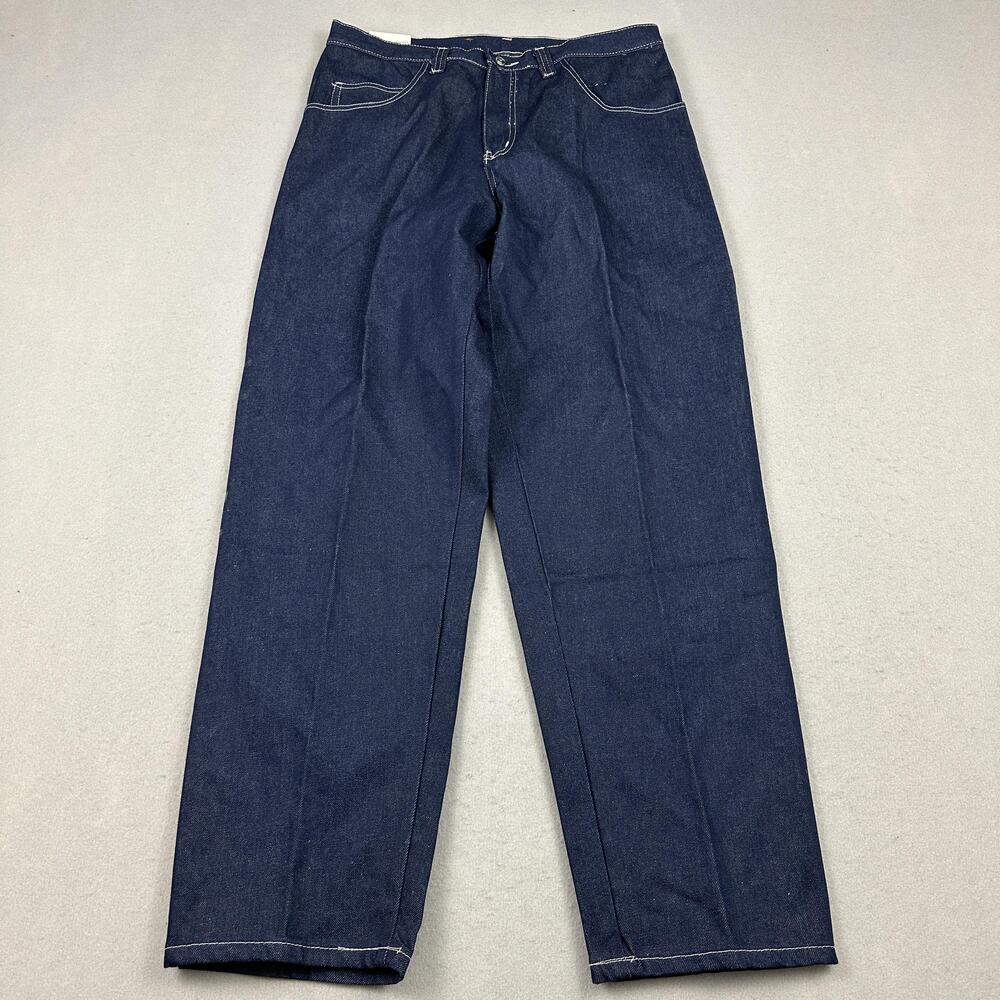 Rocawear Jeans Men 36 Blue Straight Relaxed Denim Dark Wash Pockets